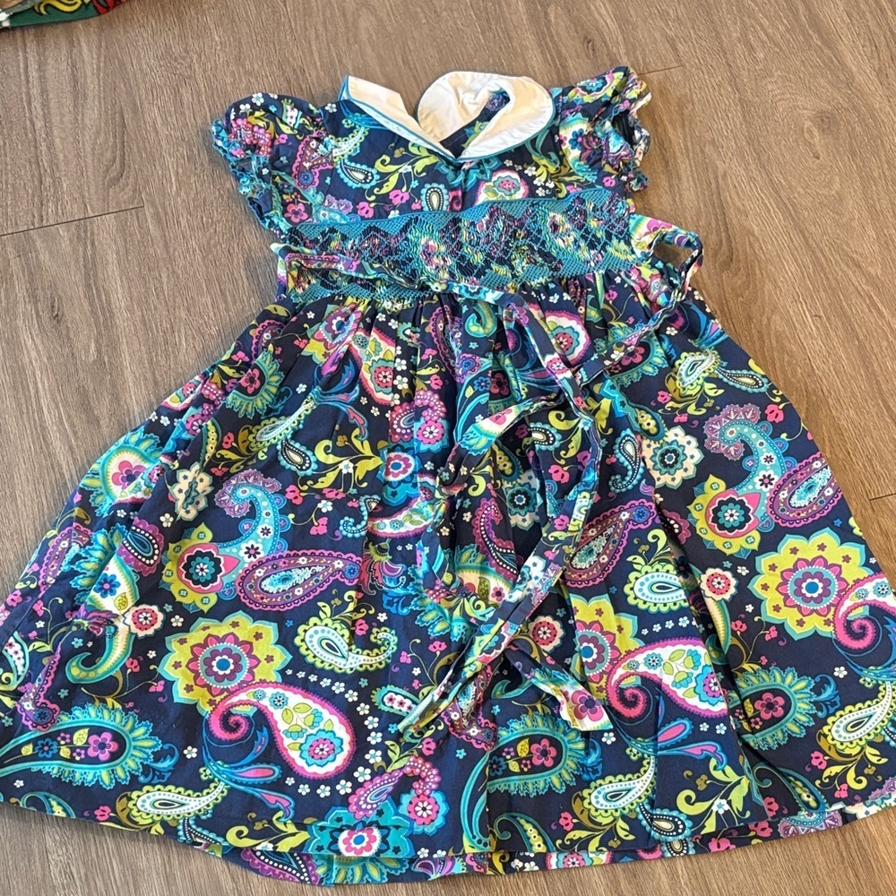 Magnolia Multicolor Paisley Kids Dress